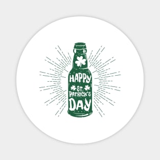 st patricks day beer green Magnet